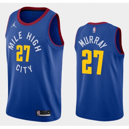 Herren NBA Denver Nuggets Trikot Jamal Murray 27 Jordan Brand 2020-2021 Statement Edition Swingman